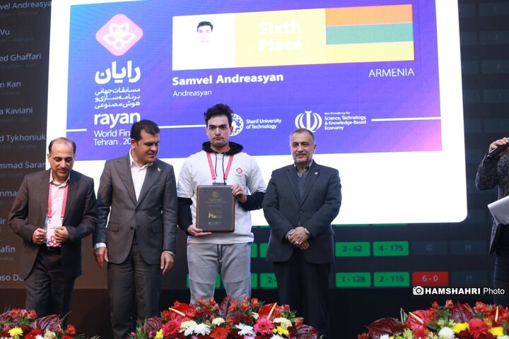 اختتامیه اولین دوره رقابت های بین المللی برنامه سازی و هوش مصنوعی رایان