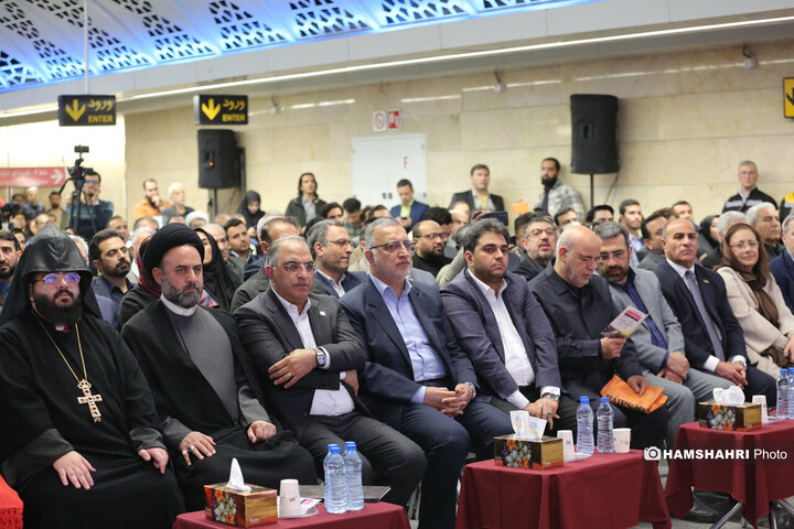 آیین بهره برداری از ایستگاه مترو مریم مقدس (س)