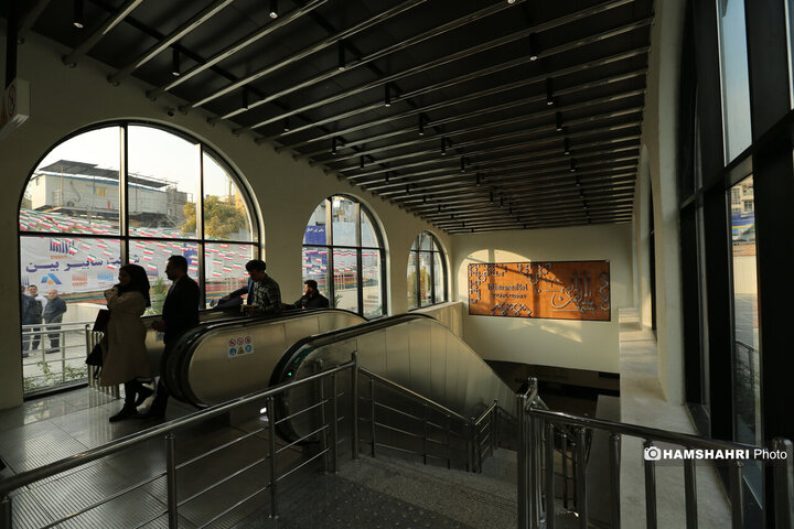 آیین بهره برداری از ایستگاه مترو مریم مقدس (س)