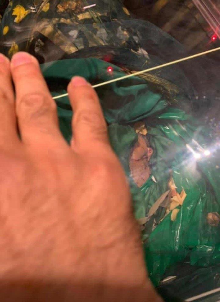 تصویری از پیکر مطهر هیثم علی الطباطبایی فرمانده شهید حزبالله