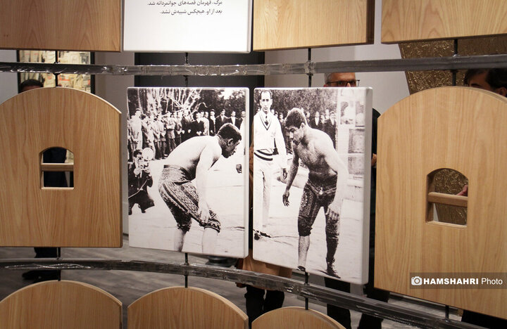 نمایشگاه «آقاتختی» افتتاح شد