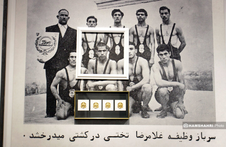 نمایشگاه «آقاتختی» افتتاح شد