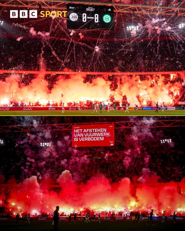 تصاویری از هولناک ترین آتش بازی در استادیوم | ویدئو