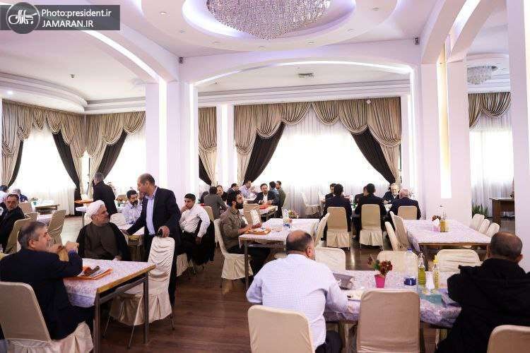 مسعود پزشکیان در ناهارخوری کارکنان نهاد ریاست‌جمهوری | تصاویر