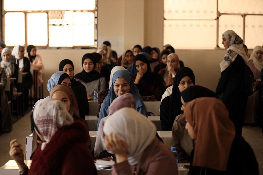 بازگشت دانشجویان غزه به دانشگاه پس از جنگ ۲ساله | تصاویر