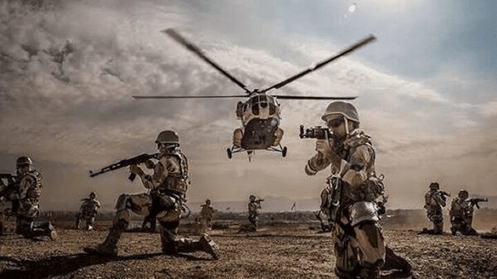 عملیات تهاجم پیش چشم دنیا+ تصاویر | آتش سنگین سپاه و یگان‌های زرهی ۱۰ کشور دیگر علیه مواضع تروریست‌ها