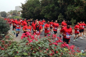 ماراتن پرحاشیه کیش | تصاویر