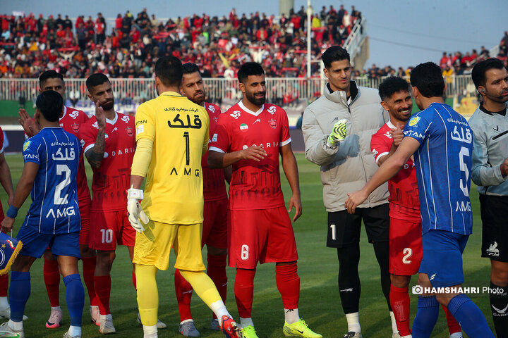 تصاویر دربی 106 تهران| پرسپولیس صفر- استقلال صفر