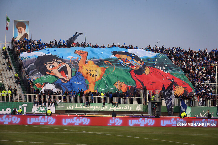 تصاویر دربی 106 تهران| پرسپولیس صفر- استقلال صفر