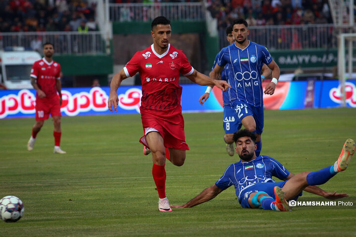 تصاویر دربی 106 تهران| پرسپولیس صفر- استقلال صفر