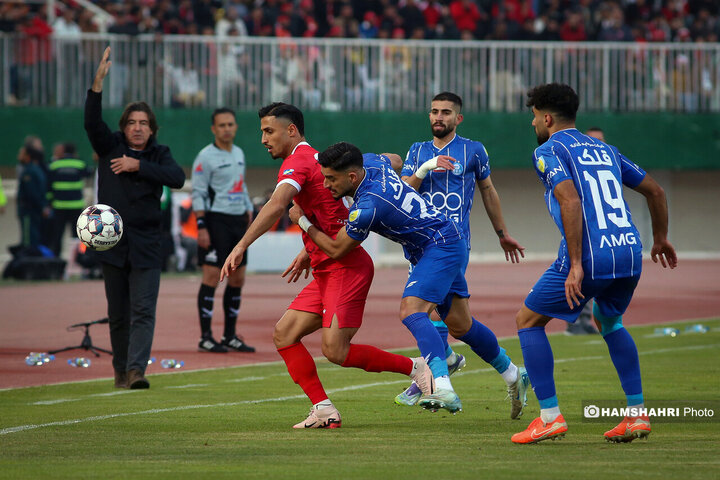 تصاویر دربی 106 تهران| پرسپولیس صفر- استقلال صفر