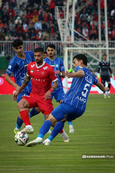 تصاویر دربی 106 تهران| پرسپولیس صفر- استقلال صفر