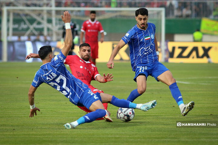 تصاویر دربی 106 تهران| پرسپولیس صفر- استقلال صفر