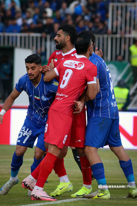تصاویر دربی 106 تهران| پرسپولیس صفر- استقلال صفر