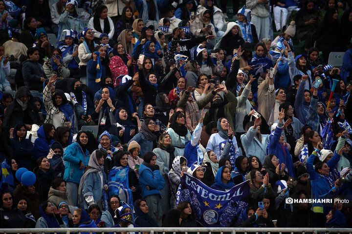 تصاویر دربی 106 تهران| پرسپولیس صفر- استقلال صفر