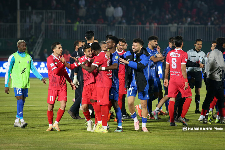 تصاویر دربی 106 تهران| پرسپولیس صفر- استقلال صفر