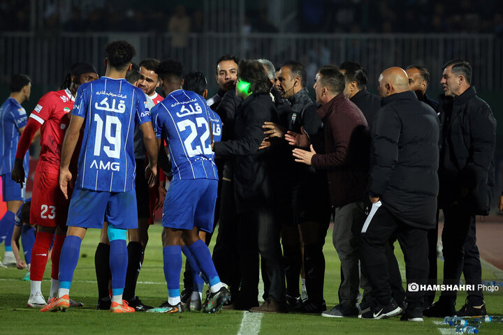 حاشیه های دربی ۱۰۶ پرسپولیس ۰ - ۰ استقلال در اراک