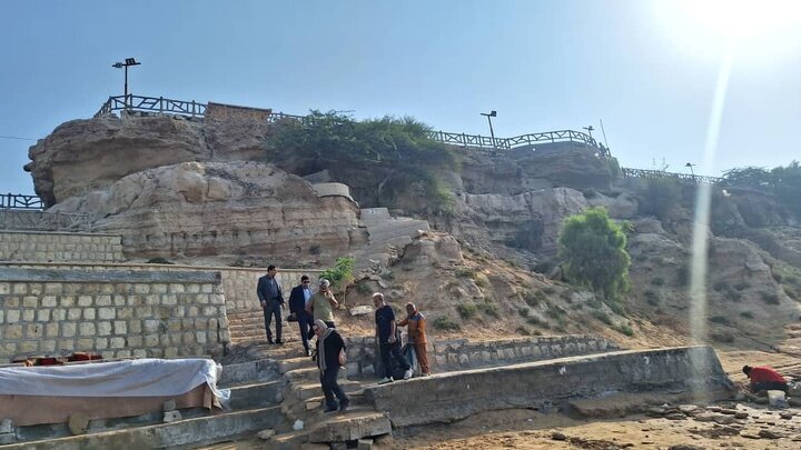 طرح زیپ لاین در ریشهر بوشهر