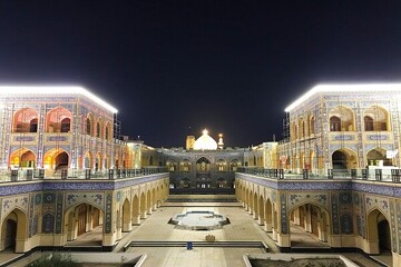 صحن حضرت زهرا(س) آماده روز مادر