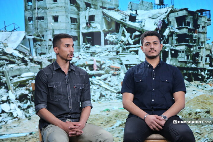 گفتگو با دانشجویان فلسطینی