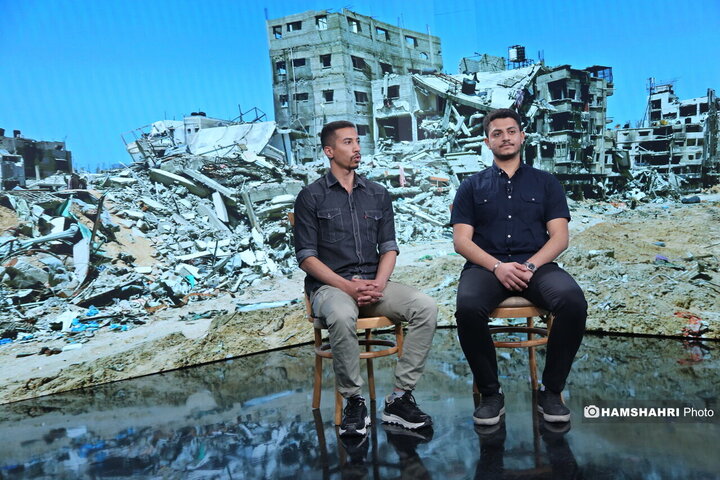 گفتگو با دانشجویان فلسطینی