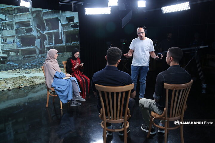 گفتگو با دانشجویان فلسطینی