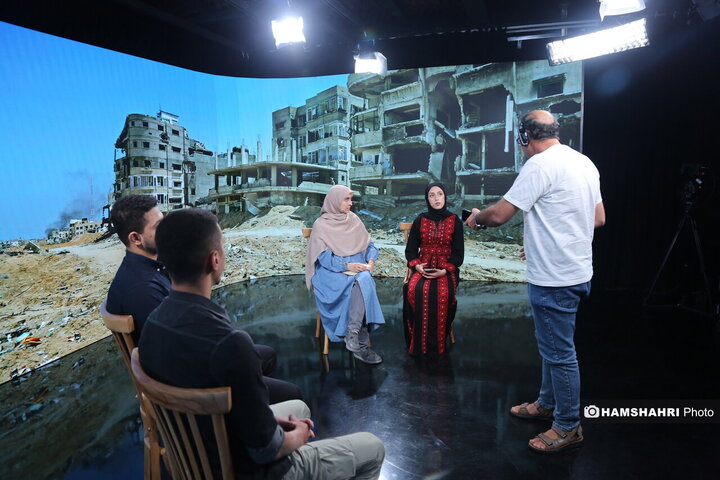 گفتگو با دانشجویان فلسطینی