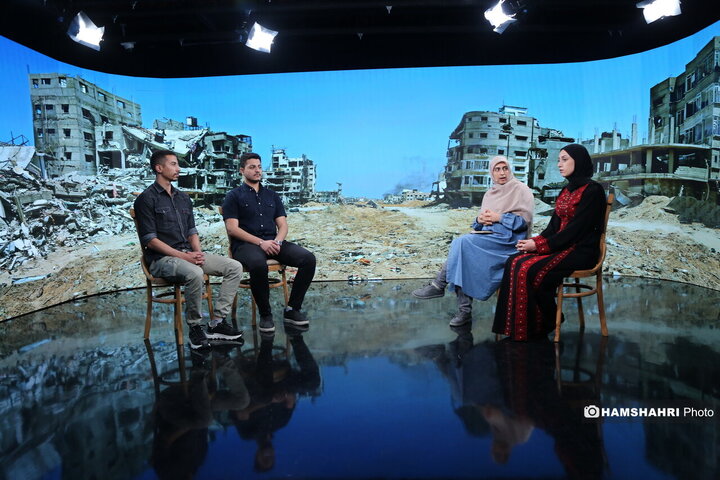 گفتگو با دانشجویان فلسطینی