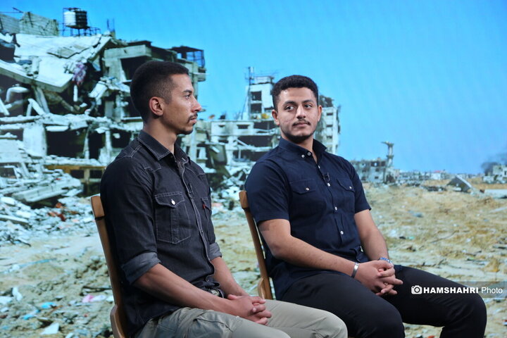 گفتگو با دانشجویان فلسطینی