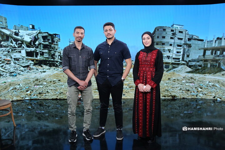 گفتگو با دانشجویان فلسطینی