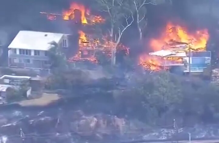 حریق مهیب در استرالیا | ویدئو