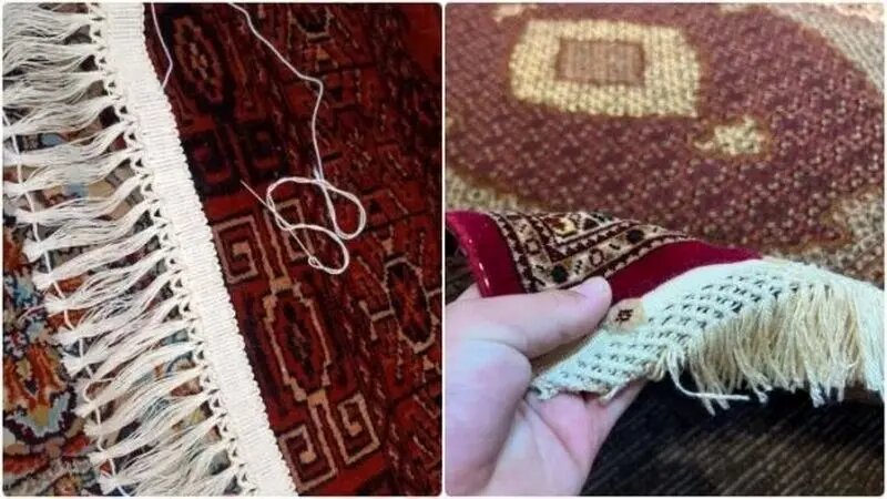 ۸ ایده خلاقانه برای تزیین ریشه فرش و محافظت از آن + عکس