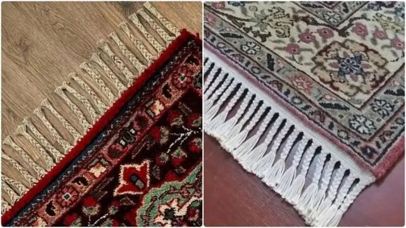 ۸ ایده خلاقانه برای تزیین ریشه فرش و محافظت از آن + عکس