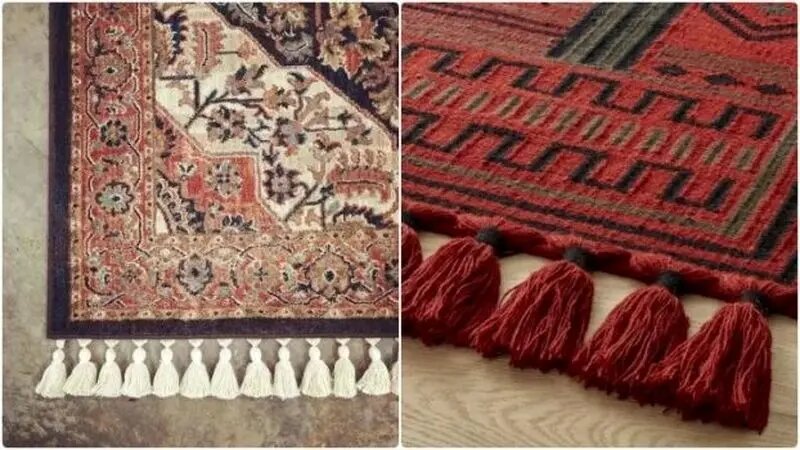 ۸ ایده خلاقانه برای تزیین ریشه فرش و محافظت از آن + عکس