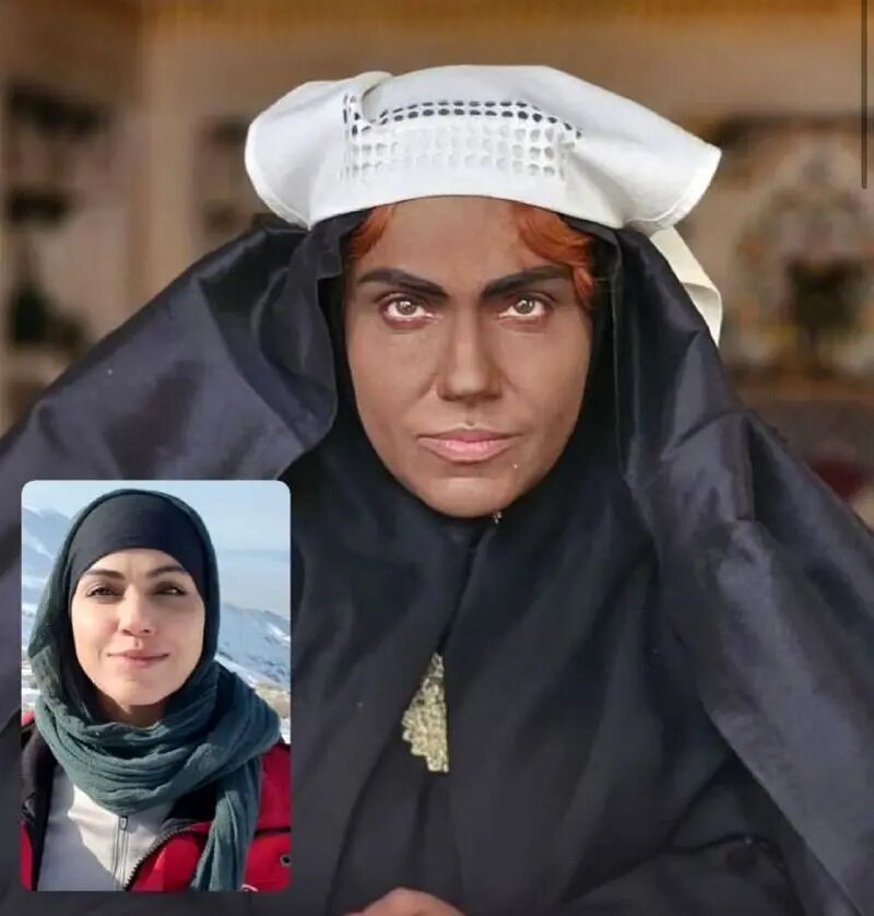 گریم سنگین زهره آبیار در سریال بامداد خمار جلب توجه کرد | عکس