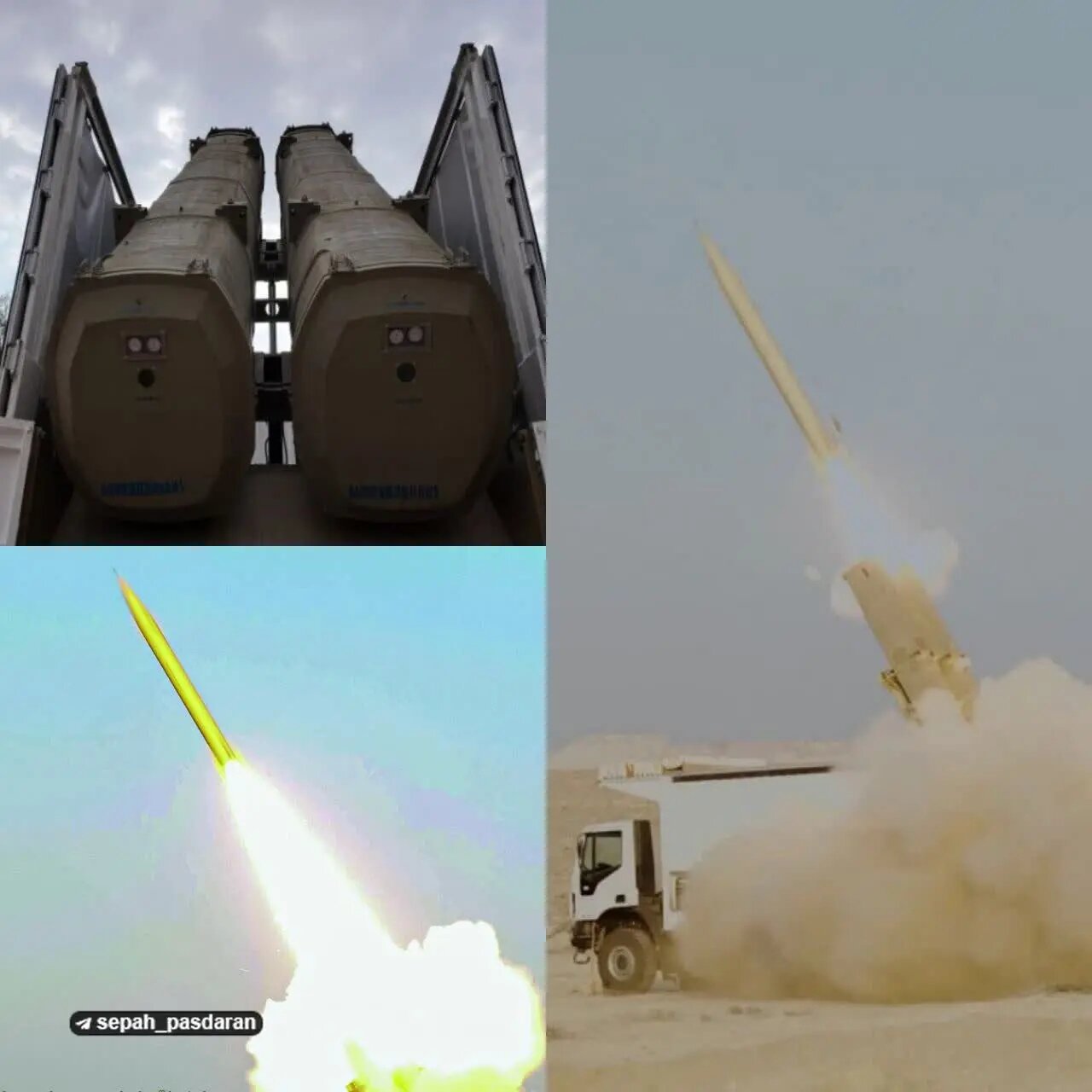 تصاویری از سلاح جدید سپاه پاسداران در لحظه شلیک؛ ببینید