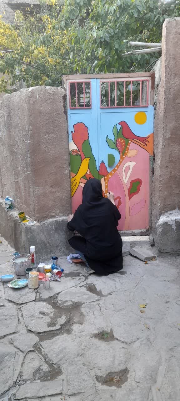 موزه نقاشی در روستاهای سمنان + عکس و فیلم