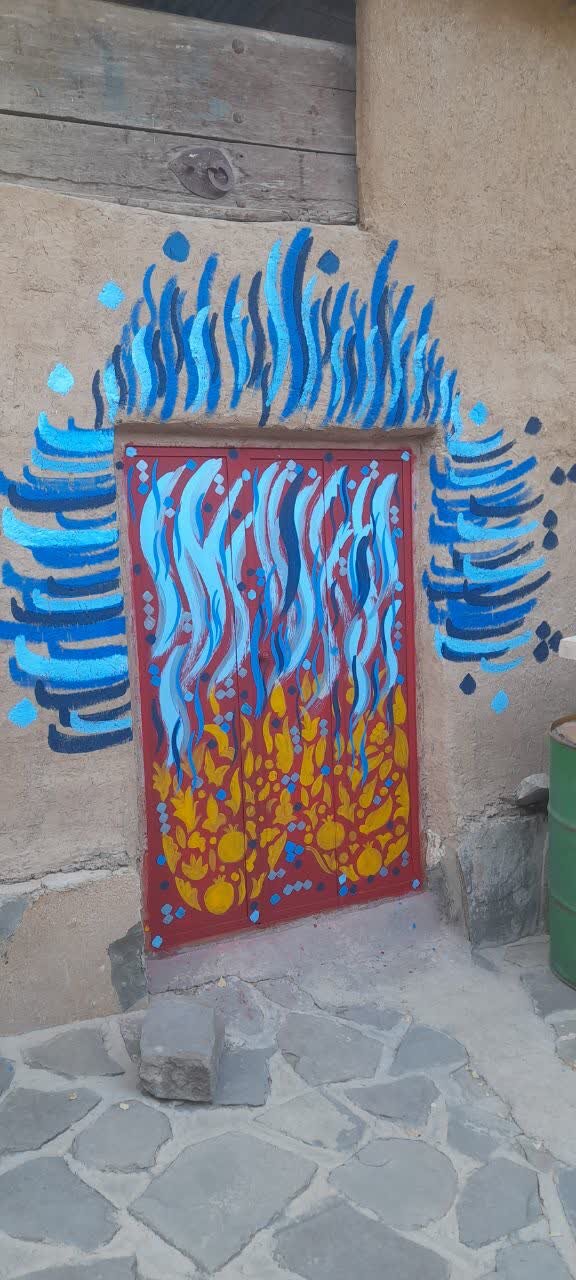 موزه نقاشی در روستاهای سمنان + عکس و فیلم