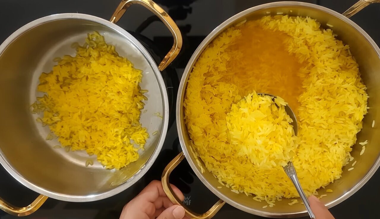 شکرپلوی شیرازی؛ عطرِ طلایی زعفران در شب یلدا