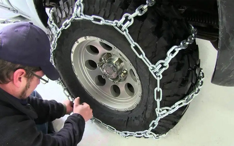 در هوای آفتابی هم زنجیر چرخ داشته باشید وگرنه ... + ویدئو | هشدار پلیس راهور