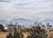 جدیدترین تصاویر از برف قله توچال تهران