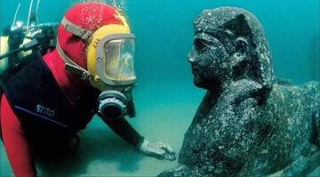 این شهرهای باستانی در دریای مدیترانه غرق شده‌اند | عکس