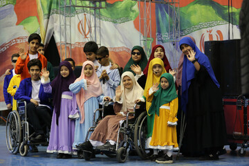 رویداد کوله های اراده کودکان معلول