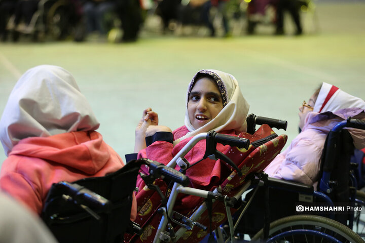 رویداد کوله های اراده کودکان معلول