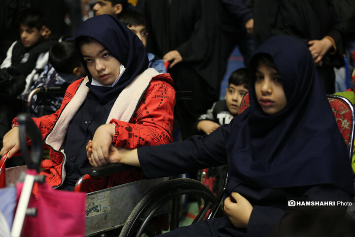 رویداد کوله های اراده کودکان معلول