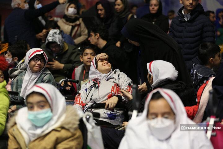 رویداد کوله های اراده کودکان معلول