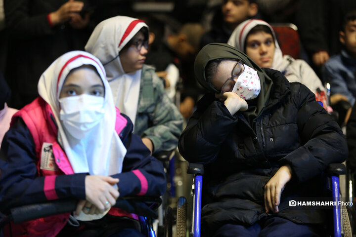 رویداد کوله های اراده کودکان معلول