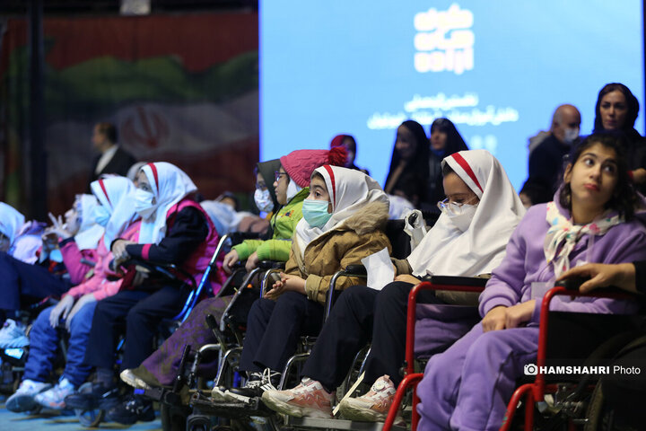 رویداد کوله های اراده کودکان معلول