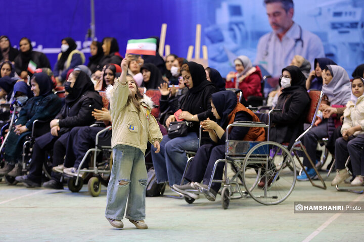 رویداد کوله های اراده کودکان معلول