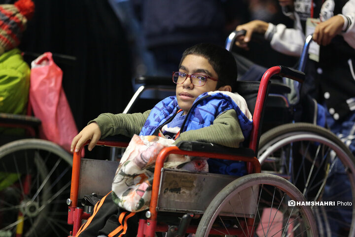 رویداد کوله های اراده کودکان معلول